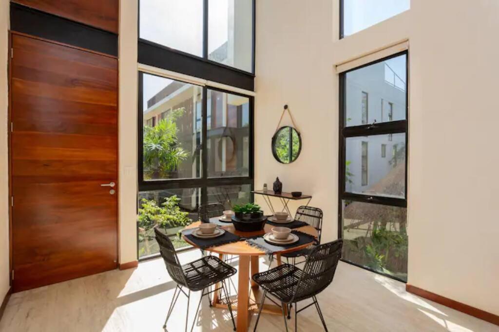 Jungle Penthouse With *private Plunge Pool*/aldea Zama Appartement