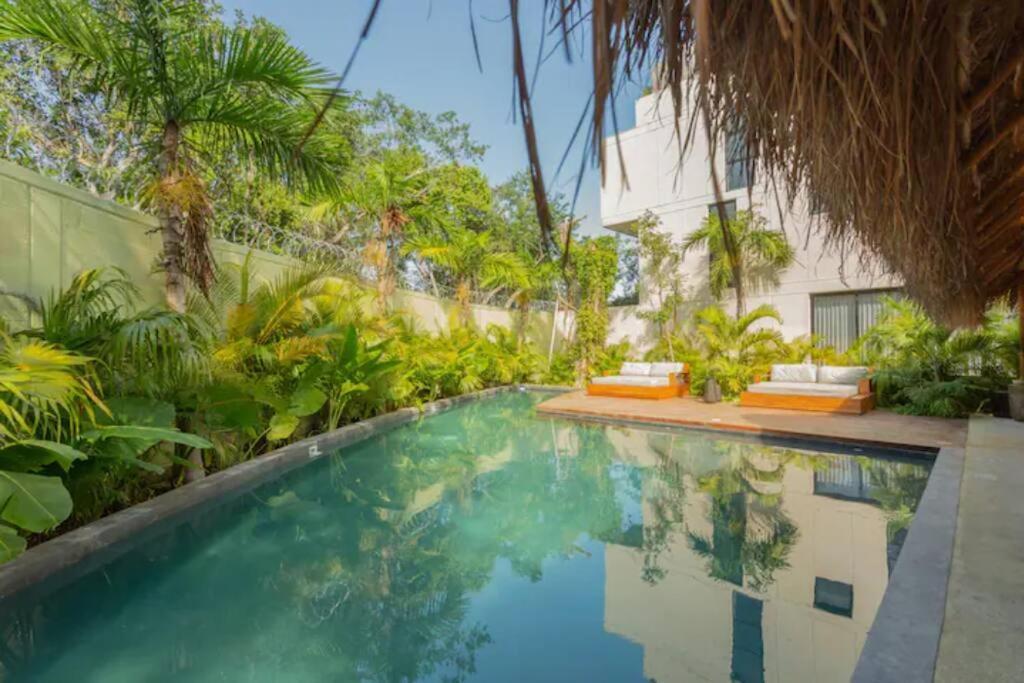 Jungle Penthouse With *private Plunge Pool*/aldea Zama Appartamento