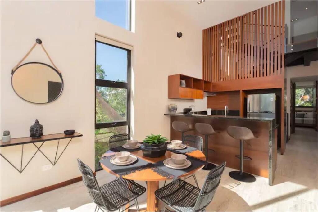 Jungle Penthouse With *private Plunge Pool*/aldea Zama Appartamento